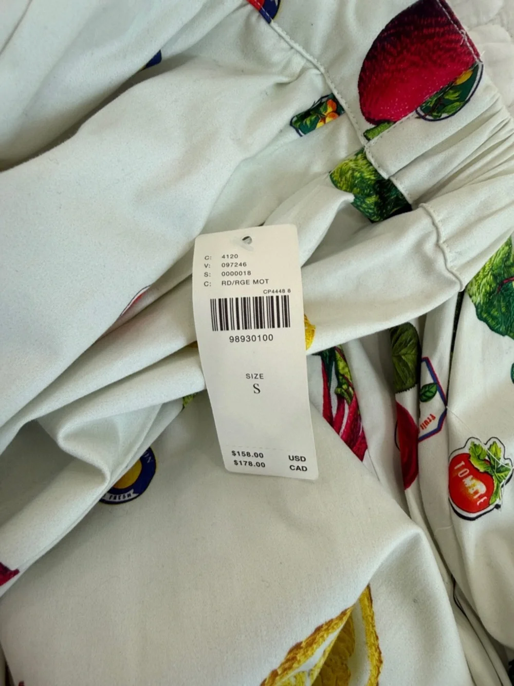 NWT The Jacie Poplin Printed Midi Skirt by Maeve - Anthropologie size Small - Picture 7 of 7